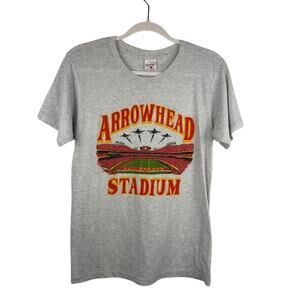 Charlie Hustle Arrowhead Stadium Graphic Tee Gray Men’s S